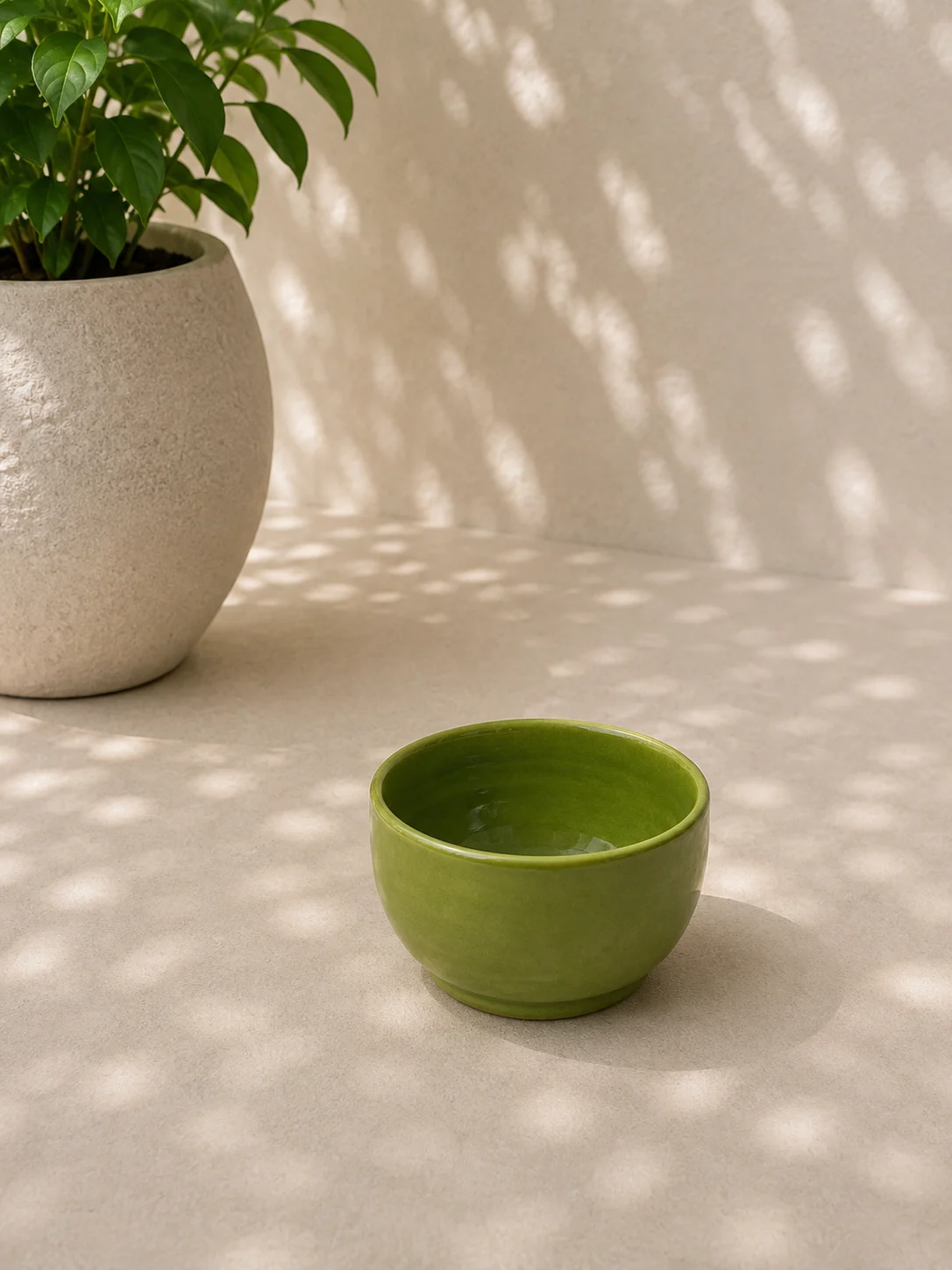 Candle Bowl green