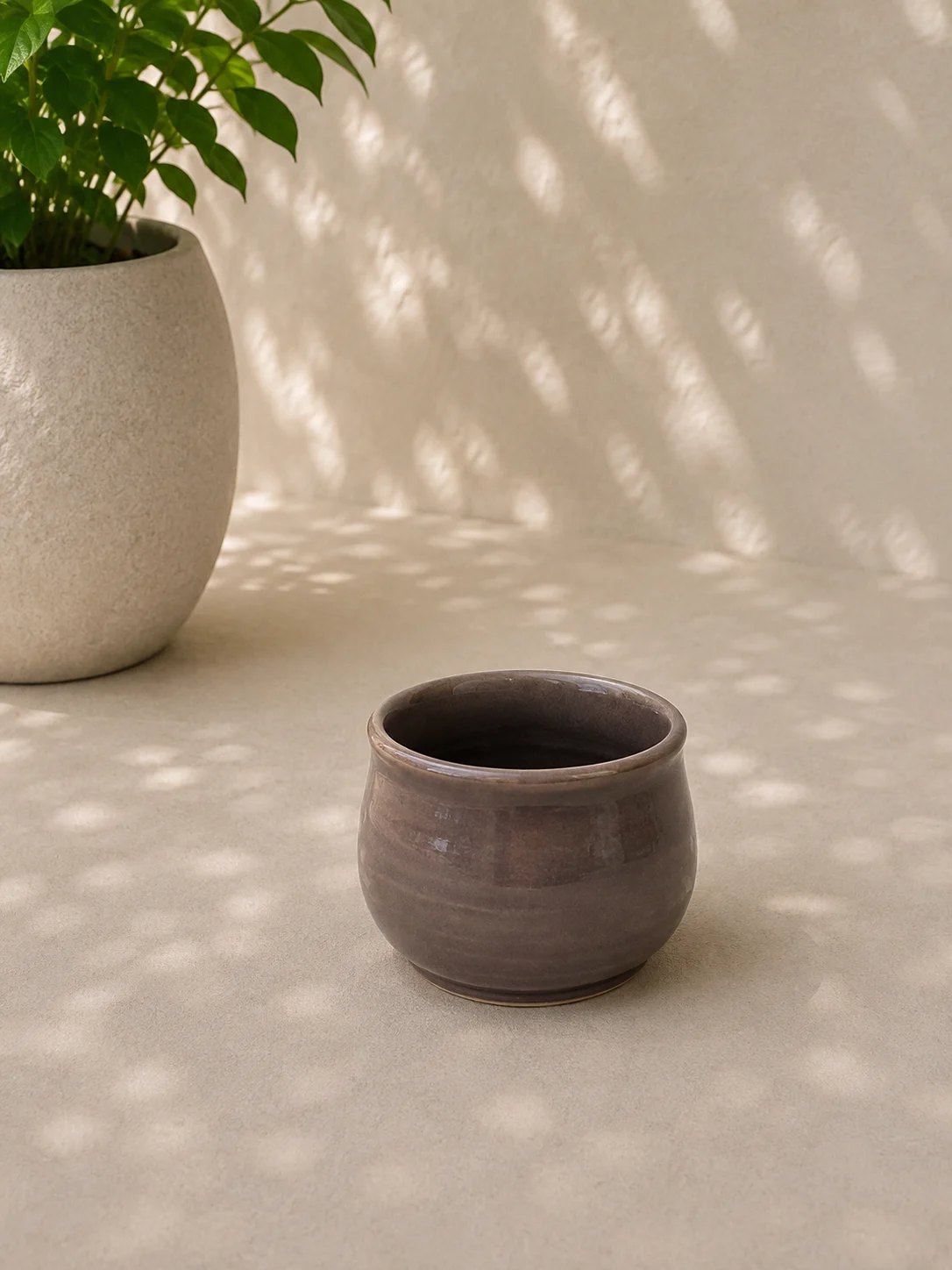 Candle Bowl purple