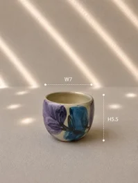 Candle Bowl floral2 - Image 4