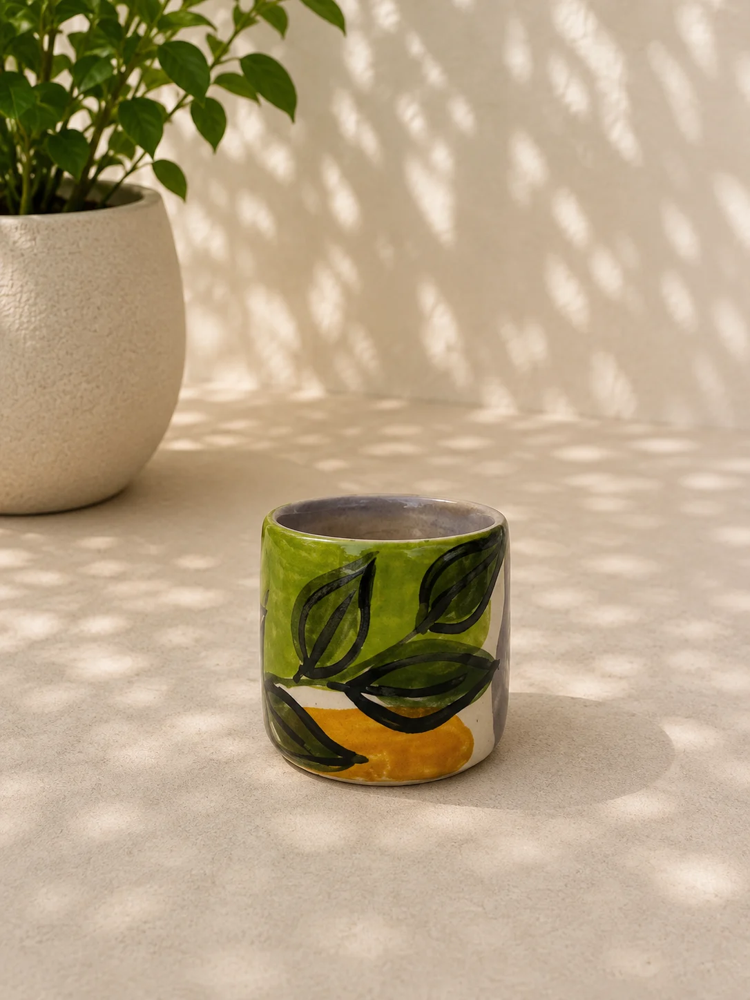 Candle Bowl floral4 - Image 4